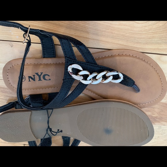 NYC Sandals - NWOT - Picture 6 of 7